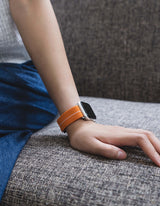 橘色Apple Watch 錶帶