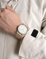 MUS-01 KHAKI P 40MM + 沙色傘帶組合