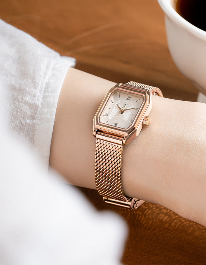 BIANCA ROSE GOLD MESH