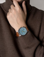 MUS SOLAR C-02 BROWN 40MM + 灰色傘帶組合