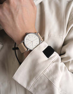 MUS-01 KHAKI P 40MM + 沙色傘帶組合