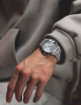 MUS SOLAR C-04 OFFWHITE 40MM + 灰間白傘帶組合