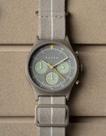 MUS SOLAR C-04 OFFWHITE 40MM + 灰間白傘帶組合