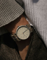 MUS-01 KHAKI P 40MM + 深藍色傘帶組合