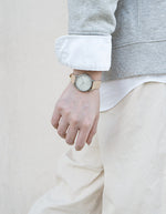 MUS-01 NATURAL 34MM + 軍綠色傘帶組合