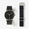 MUS-03 BLACK 34MM + 黑色傘帶組合