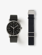 MUS-03 BLACK 34MM + 黑色傘帶組合