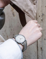 MUS-01 NATURAL 34MM + 軍綠色傘帶組合