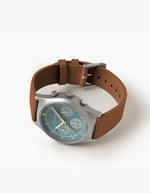 MUS SOLAR C-02 BROWN 40MM + 灰色傘帶組合