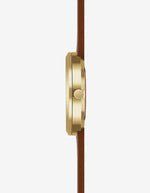 MUSTANG BROWN 40MM + 深藍色皮帶組合